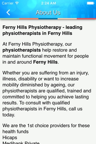Ferny Hills Physiotherapy screenshot 3
