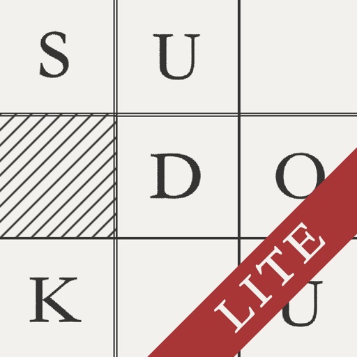 Sudoku Paper Lite iOS App