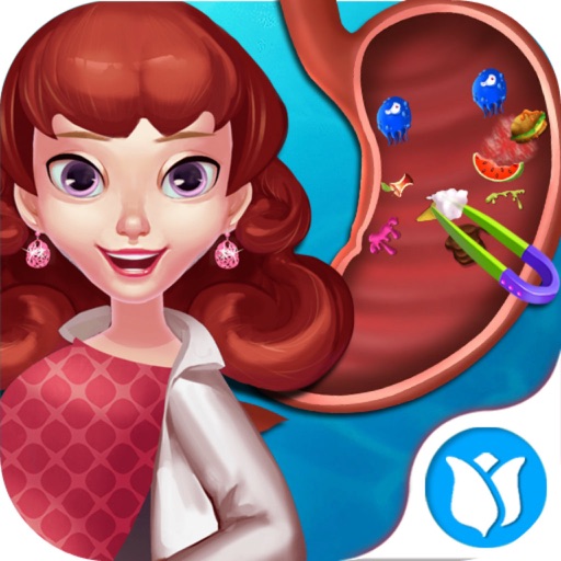 Sporty Girl Stomach Emergency-Treatment Tracker iOS App