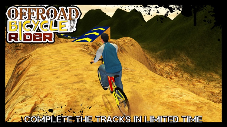 Offroad Bicycle Rider & uphill cycle simulator 3D screenshot-3