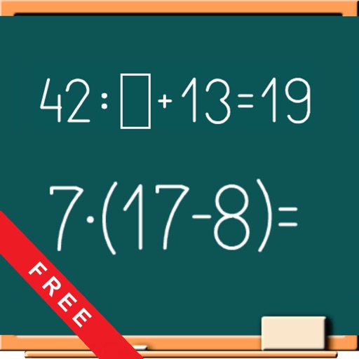 Math on Chalkboard (Free)