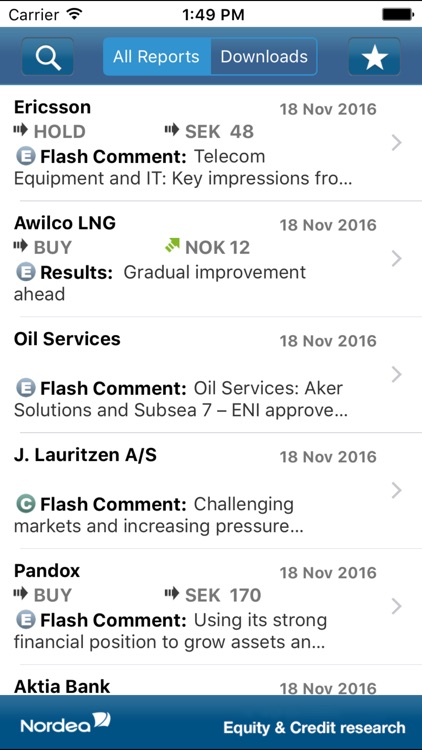 Nordea Markets Equity Research