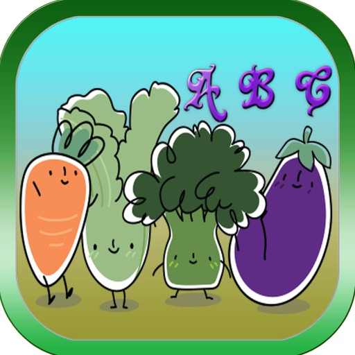 ABC Vegetables Vocabulary Kid Phonics Handwriting iOS App