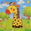 Puzzes For Kids And Jigsaw Animal Giraffe Version