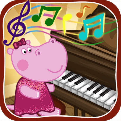 Hippo: Piano for Kids Icon