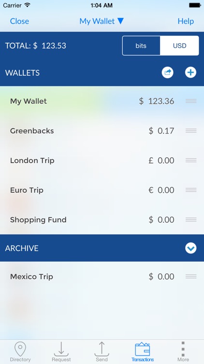 Coinsource Bitcoin Wallet screenshot-3