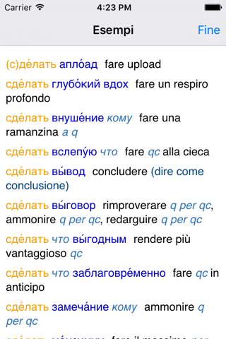 Lingea Russian-Italian Advanced Dictionary screenshot 3