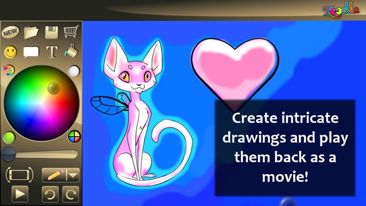 Zoodle Pad - Free Sketching, Drawing, Coloring