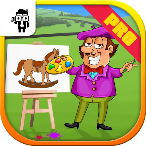 Toys Kids Coloring Book Pro