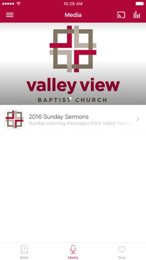 Valley View Baptist Mobile App(圖2)-速報App