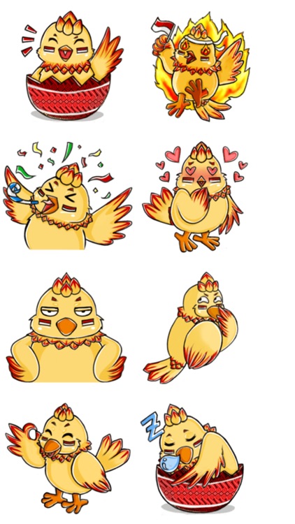 Saint Bird Stickers