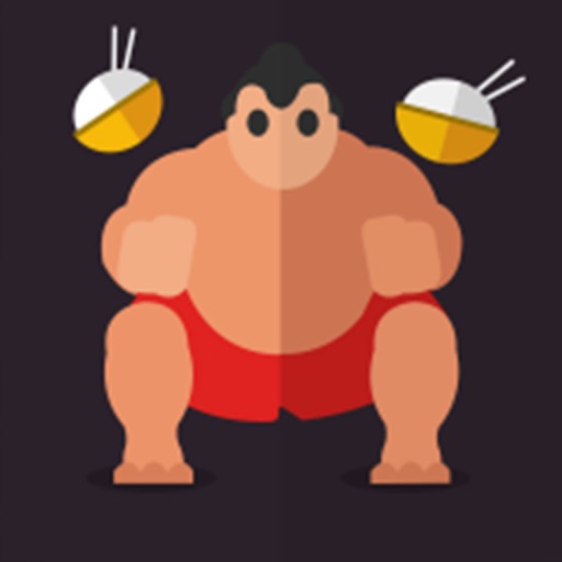 Sumo Wrestler Sushi Mushi Chow iOS App