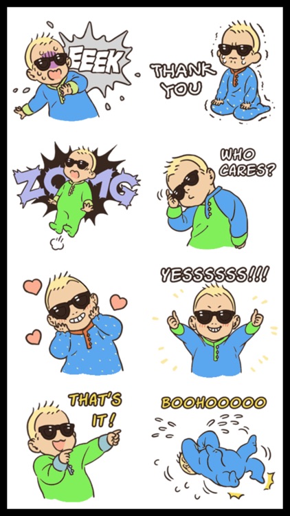 Cool Baby Stickers