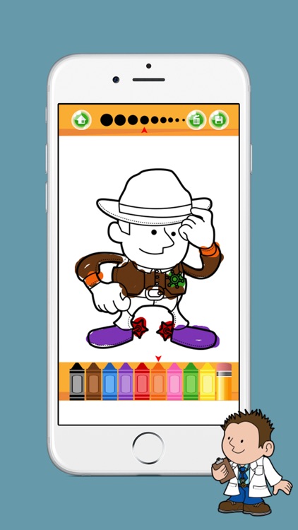 Jobs Coloring Book For Kids screenshot-4