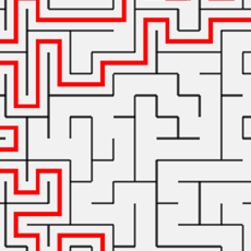 Activities of Labyrinths for adults and kids easy and difficult