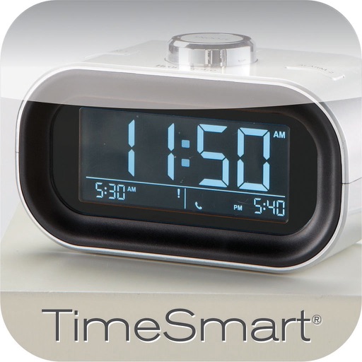 TimeSmart® App Controlled Alarm Clock iOS App