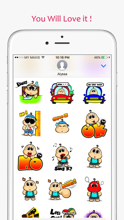 BubbleTT Daily Life Stickers screenshot-3