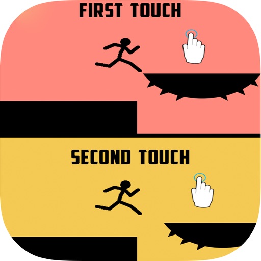 Double Stickman Jump Icon