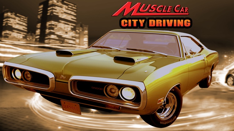Old Muscle Car City Driving - Hardway parking 3D