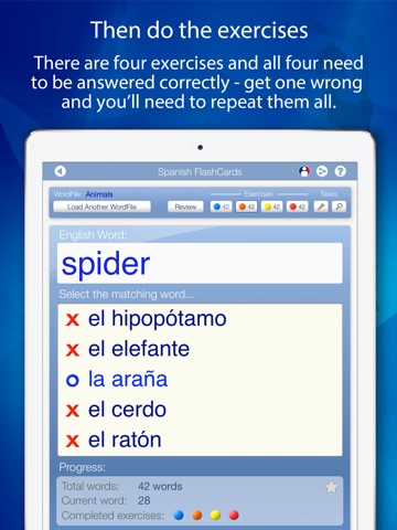 Declan Spanish FlashCards for iPad screenshot 4