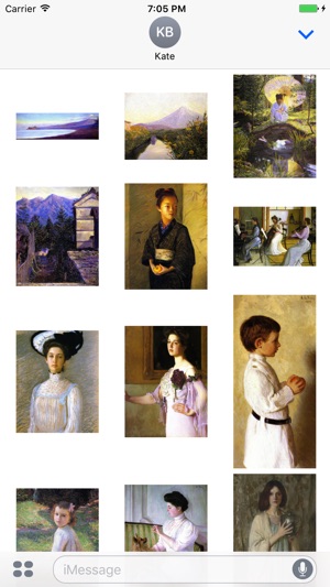 Lilla Cabot Perry Artworks Stickers(圖3)-速報App