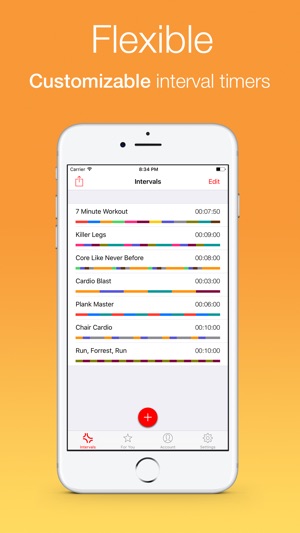 Intervals Timer - For Pro HIIT & Tabata Training(圖2)-速報App