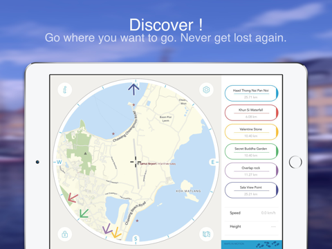 Ko Samui & Ko Phangan OffLine Map - náhled