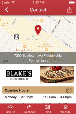 Blake's Mobile Flatbreads screenshot 3