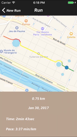 Running Distance Tracker