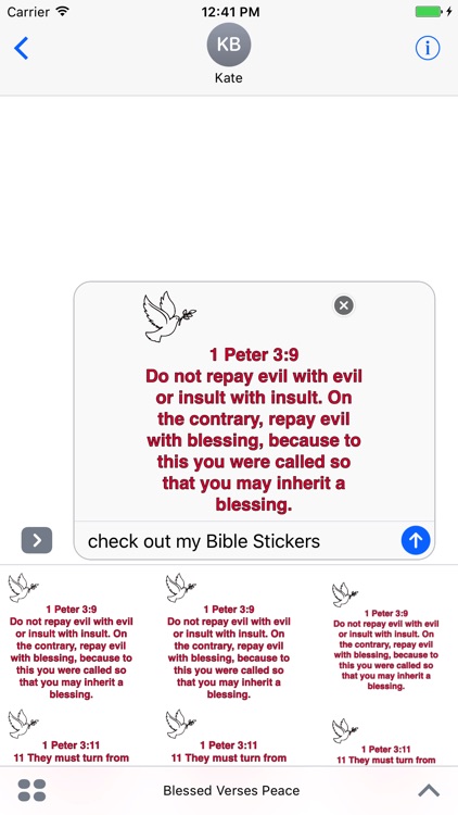 Blessed Verses Peace