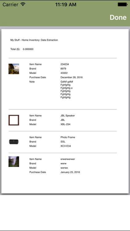 My Stuff - Home Inventory screenshot-4