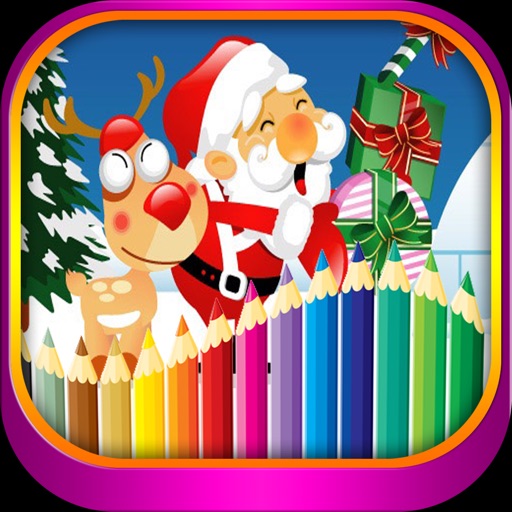Christmas Drawing and Coloring book for kids