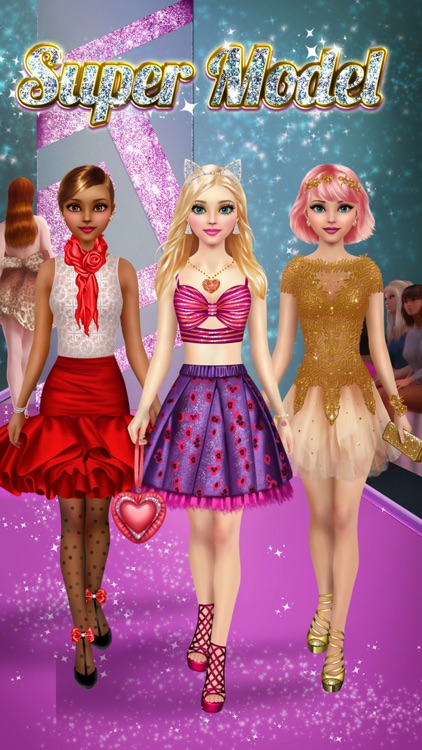 Supermodel Salon: Makeup & Dress up Game for Girls