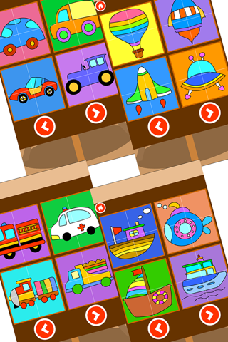 Car puzzle Coloring Games screenshot 4