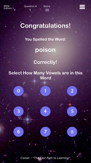 Comet The Spelling Game - Bible(圖3)-速報App