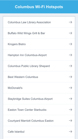 Columbus City Wifi Hotspots(圖2)-速報App