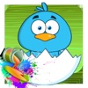 Angry - Bird Coloring Book Preschool Toddler Kids