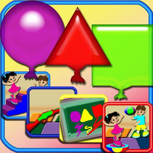 Shapes Learn Fun School Games Center iOS App