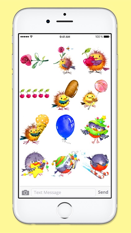 Cute Birds for Easter Spring Birthday Sticker Pack screenshot-4