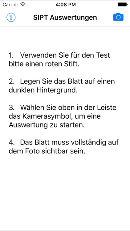 SIPT Feinmotorik Test