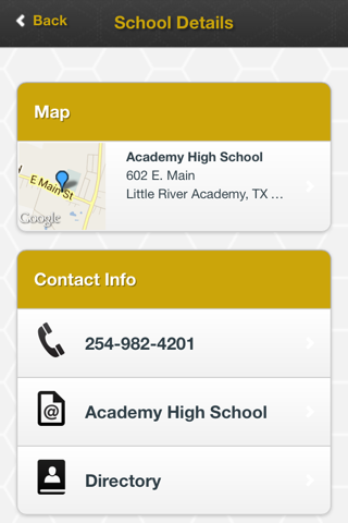 Academy Independent School District screenshot 2