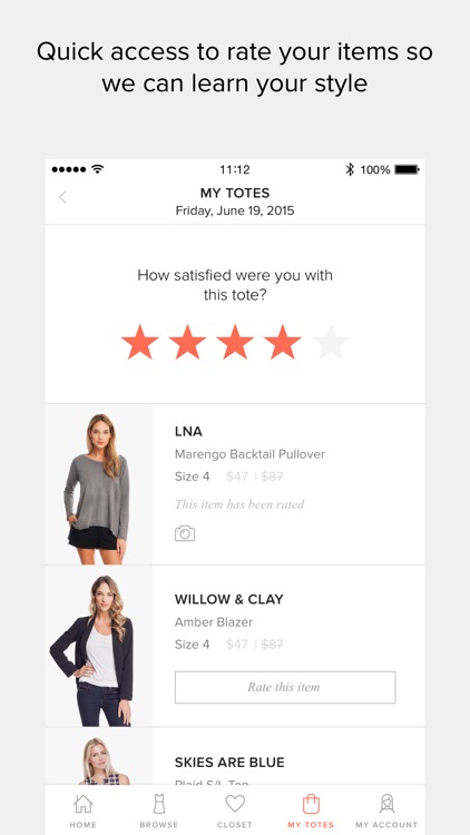 Le Tote - Women's Fashion Rental Service screenshot-4