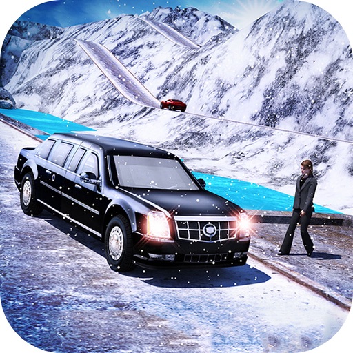 City Snow Limousine : Free Real Par-king Drive 3D Icon