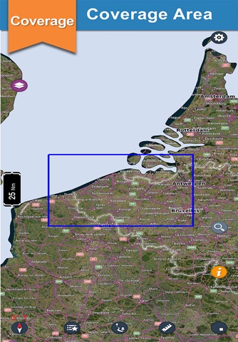 Boating Belgium Nautical Chart screenshot 2