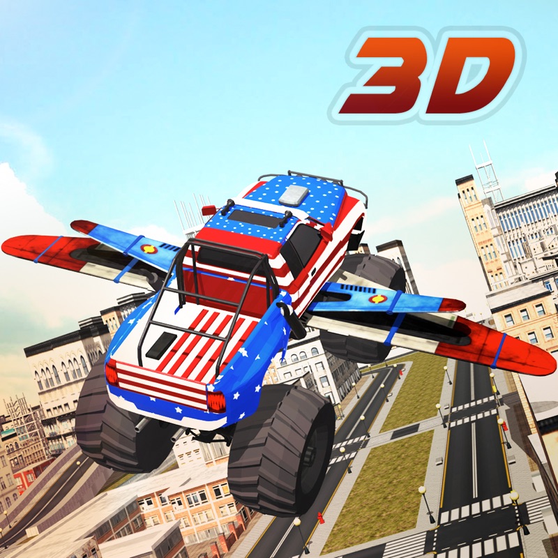 Flying Monster Truck Driver 3d simulator Hack Tool