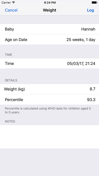 BabyDiary - Record Your Baby's Activity