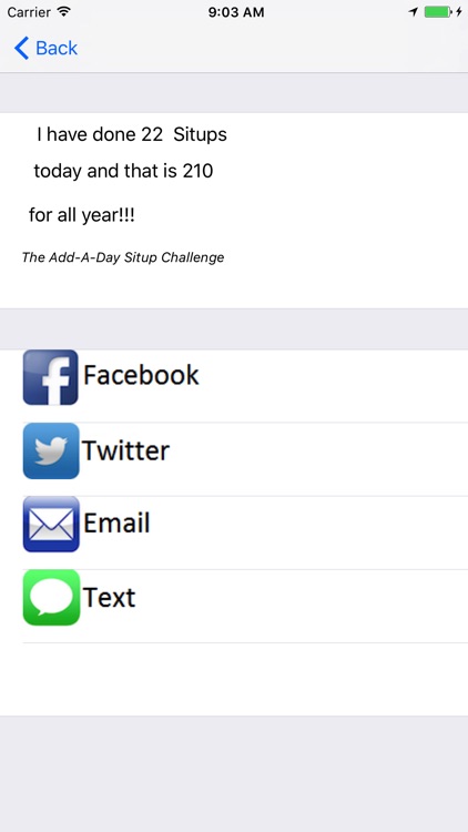 Add-A-Day Situp Challenge Free