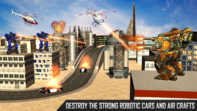 Flying Robot Battle Rescue Simulator(圖2)-速報App