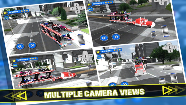 Bike: Transport Truck Driver - Parking Simulator screenshot-3