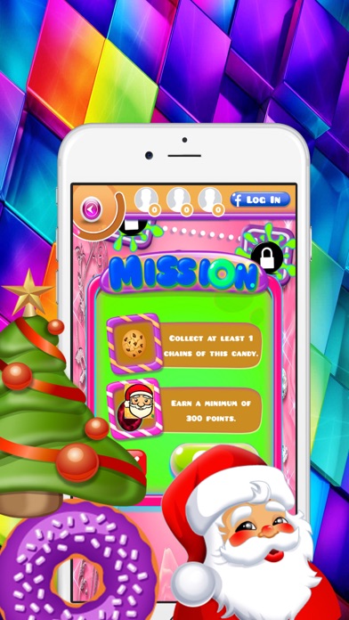 How to cancel & delete Cute Pony & Santa Claus Action Puzzle Game For All from iphone & ipad 4